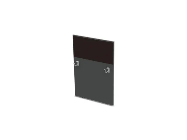 cache de banque d'accueil MS-gris foncé BN2036-marron
