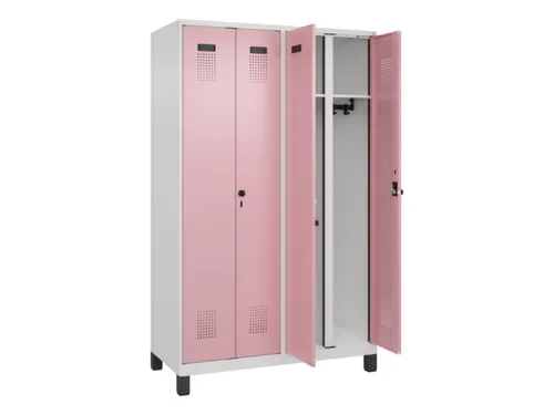locker voor scheiding van kleding,HxBxD 1950x1200x500mm,4vak