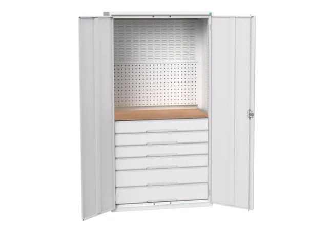 armoire modulaire HxlxP 2000x1050x550mm 1xtablette en acier 6tiroir(s)