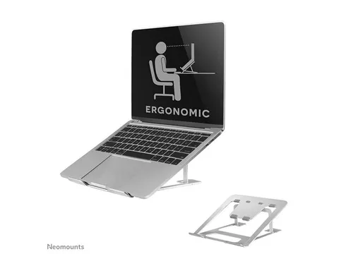 Opvouwbare laptopstandaard NSLS085SILVER Zilver