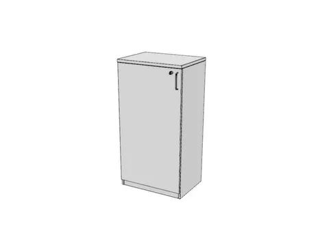 kantoorkast,HxBxD 1155x600x445mm,Bl-wit