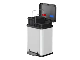 pedaalemmer,2x9l,HxBxD 430x320x330mm,binnenbak kunststof,romp RVS - 7