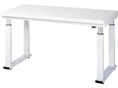 Werkbank elektrisch hoogte verstelbaar 740-1040x1500x700mm laminaatbla