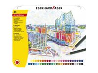 kleurpotloden Eberhard Faber metaaletui a 48 stuks