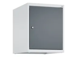 opzetkast,v. locker,1vak.,vak B 400mm,HxBxD 500x400x500mm,vleugeldeur
