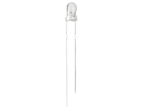 Blauwe LED 3mm - Transparant