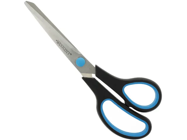 Schaar Westcott 20,1cm Easy Grip RVS soft grip