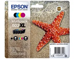 Epson 603XL T03A6 Inktcartridge Zwart + Kleur Voordeelpak
