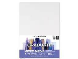 Canvasboard Daler Rowney Graduate A3 wit