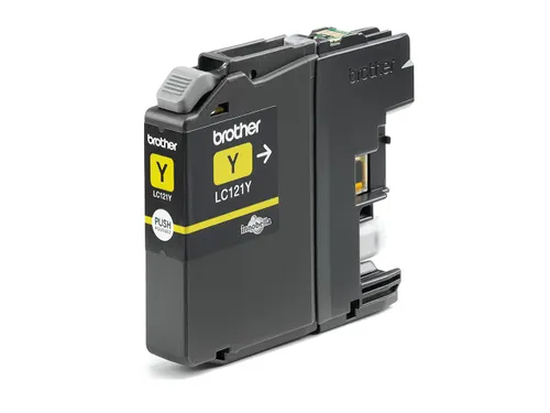 Inktcartridge Brother LC-121Y geel