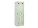 locker voor scheiding van kleding,HxBxD 1850x600x500mm,2vak