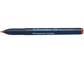 Marker Schneider Maxx 240 permanent ronde punt rood - 4