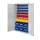 Ruime Bakkenkast 1950x1130x590mm 46 Magazijnbakken Geperf. Deur