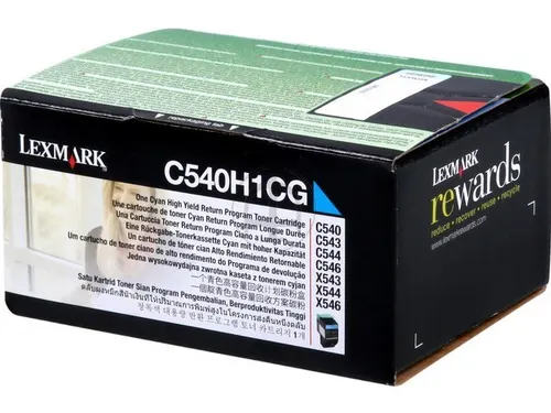 C540H1CG LEXMARK C54x/X54x toner cyan HC