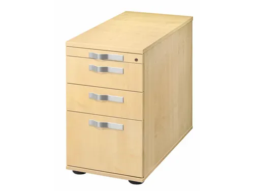 stationaire ladeblokken,HxBxD 720-760x428x800mm,2lade(n),stanggreep