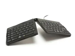 Goldtouch Travel Go2 Wired Split Toetsenbord Opvouwbaar QWERTY