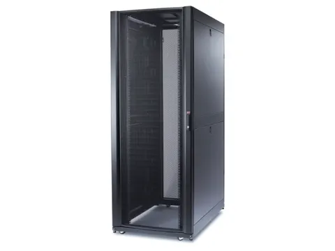 NetShelter SX 48U 800mm Wide x 1200mm Deep Enclosure with Sides Black