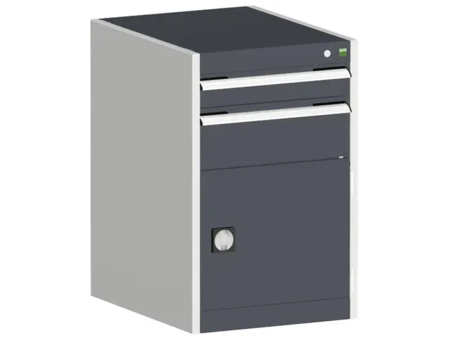 ladekast,HxBxD 800x525x650mm,2lade(n),m. lade voor normale belastingen