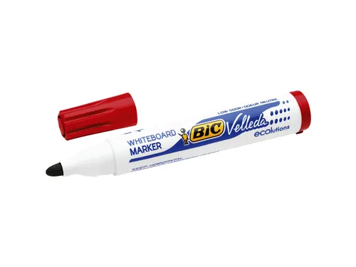 Viltstift Bic Velleda 1701 whiteboard rond large rood