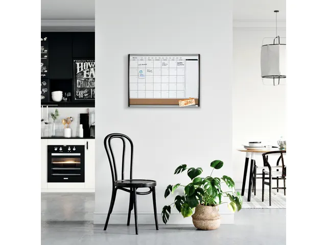 Nobo magnetisch combibord met maandplanner 58.5x43cm