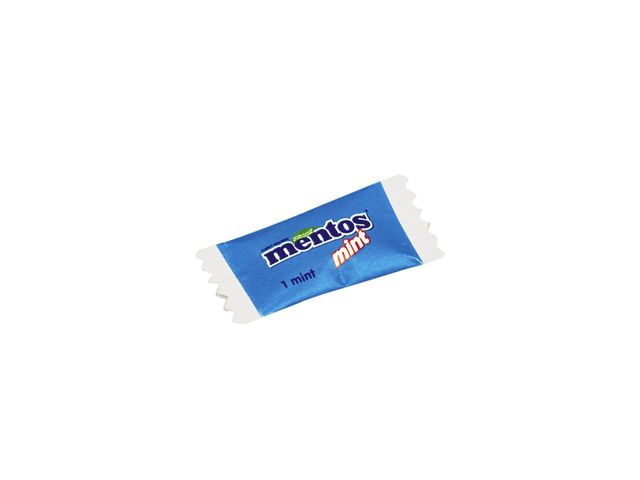 Stock Bureau - MENTOS Présentoir 250 Sachets de 2 Bonbons Mint Menthe