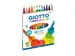 Viltstift Giotto Turbo Color set à 12 kleuren