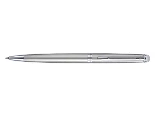 Balpen Waterman Hémisphère Stainless Steel CT Medium Blauwe inkt - 1