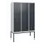 dubbeldekse locker,HxBxD 1950x1200x500mm,3x2vak.,vak B 400mm,cil.-slot