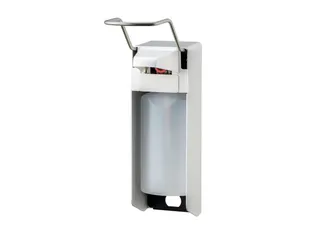 Zeepdispenser & Desinfectiemiddeldispenser Aluminium 500ml Lange Beuge - 1