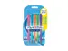Balpen Paper Mate Flexgrip drukknop Bright fun medium assorti 5 stuks