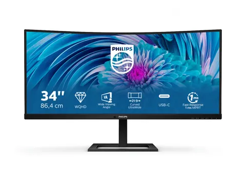 Philips E-Line 34 Inch Monitor UltraWide LCD Monitor