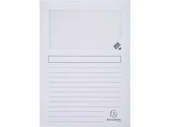 L-map Forever voor A4 25 stuks wit