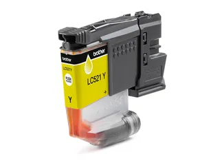 Inktcartridge Brother LC-521Y geel - 1