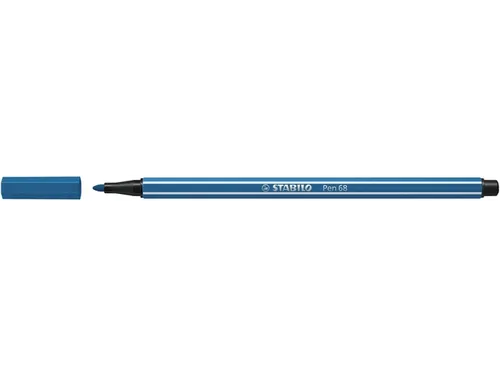Viltstift STABILO Pen 68/41 medium ultramarijn blauw