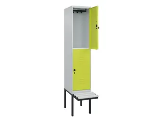 Dubbeldekse dekenkist,HxBxD 2120x400x815mm,1x2vak.,vak B 400mm - 2