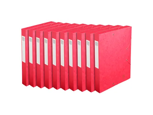CARTOBOX glanskarton rug 40mm rood
