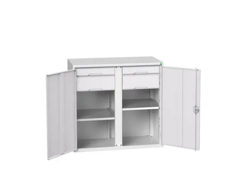 universele kast,HxBxD 1000x1050x550mm,2xStalen bodem,4lade(n)
