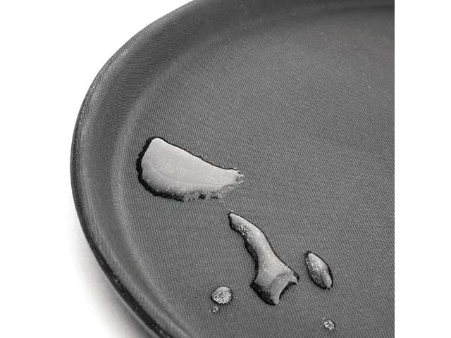 Dienblad Olympia Kristallon antislip 40.6cm PP zwart