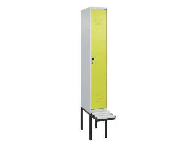 locker voor scheiding van kleding,HxBxD 2120x300x815mm,1vak