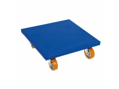 meubelroller,draagverm. 1200kg,laadvl. LxB 600x600mm,platform gesloten