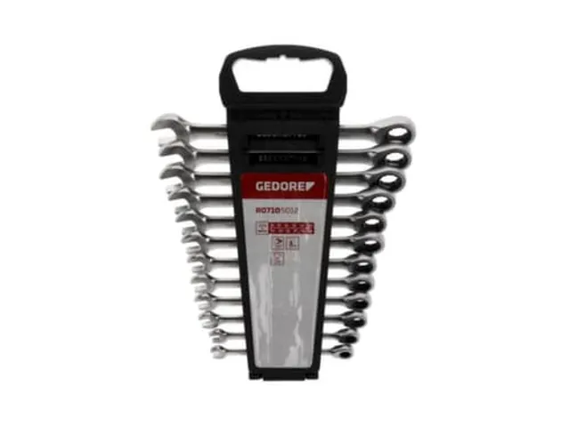 GEDORE R07105012 Combinatie ratel steeksleutelset SW8-19mm 12stuks
