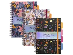 #Projectboek Pukka Pad B5 lijnBloom pak a 3st. ass.
