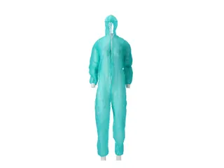 pp non woven coverall groen XXXL regular 50 Stuks - 1