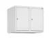 opzetkast,v. locker,2vak.,vak B 300mm,HxBxD 500x600x500mm,cilinderslot