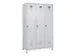 locker voor scheiding van kleding,HxBxD 1950x1200x500mm,3vak