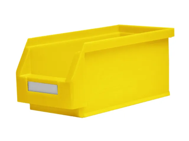 Magazijnbakken Pe Hxbxd 130X140X290/245Mm Geel