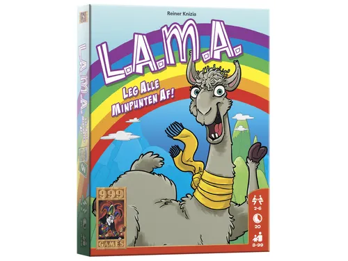 999Games Kaartspel LAMA 8+