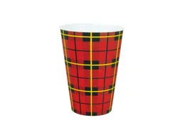 Beker IEZZY 180ml herbruikbaar Scotty 20 stuks rood