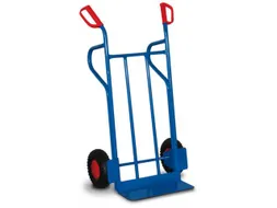 steekwagen 250kg steekplaat BxD 480x300mm staal RAL5010 luchtbanden