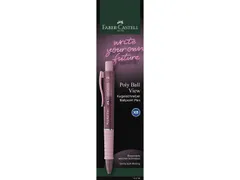 Balpen Faber-Castell Polyball View op blister